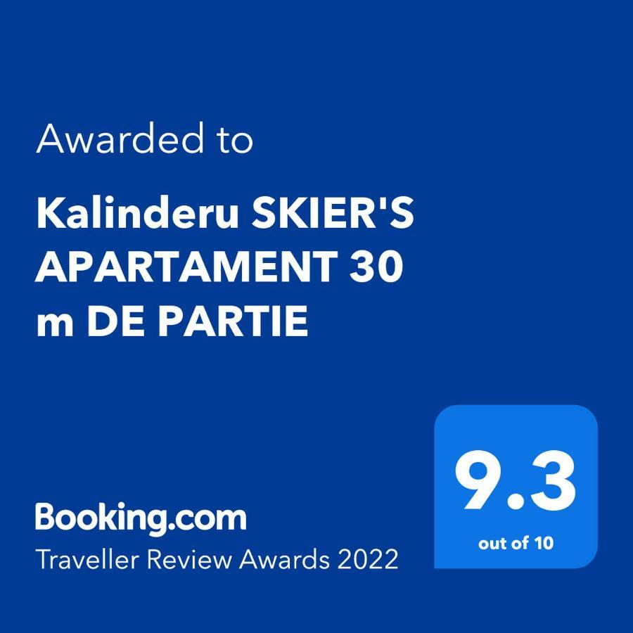 Kalinderu Skier'S Apartament Bellevue Буштени Экстерьер фото